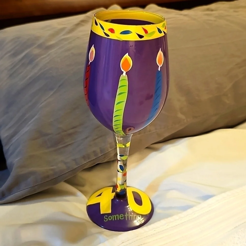 Never used Lolita 40 something wine glass
